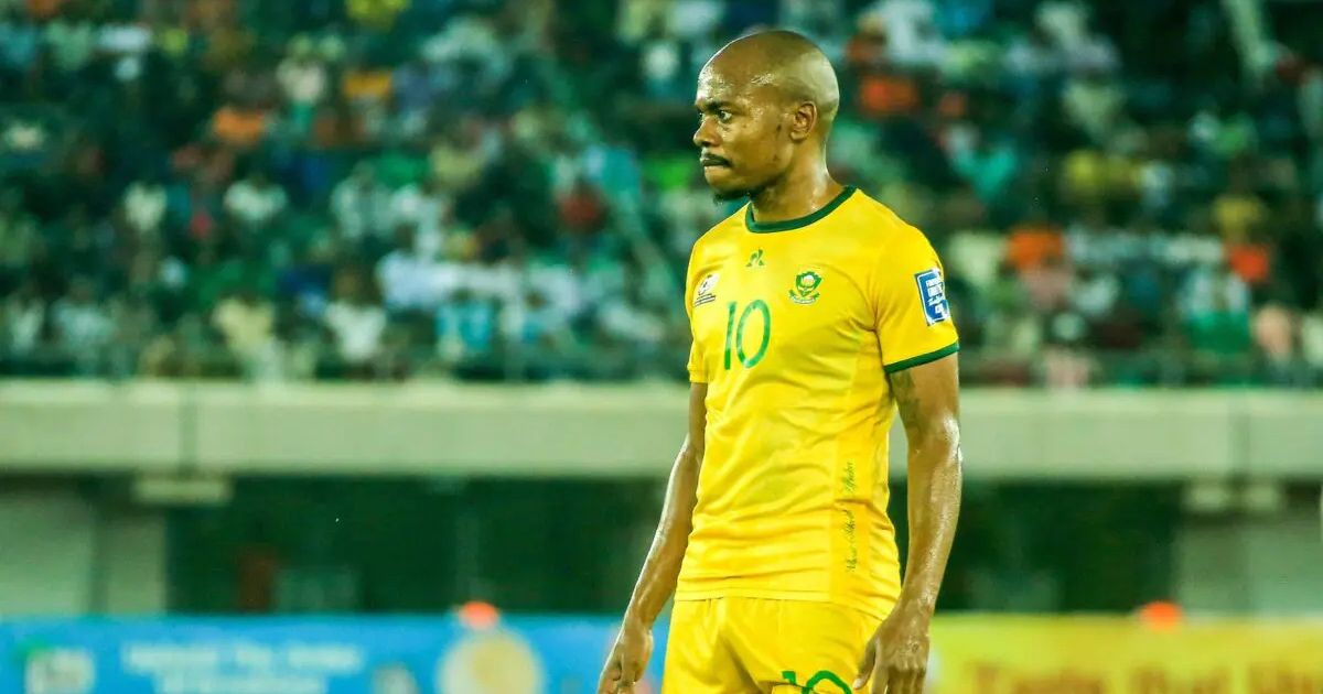 Percy Tau Bafana Bafana